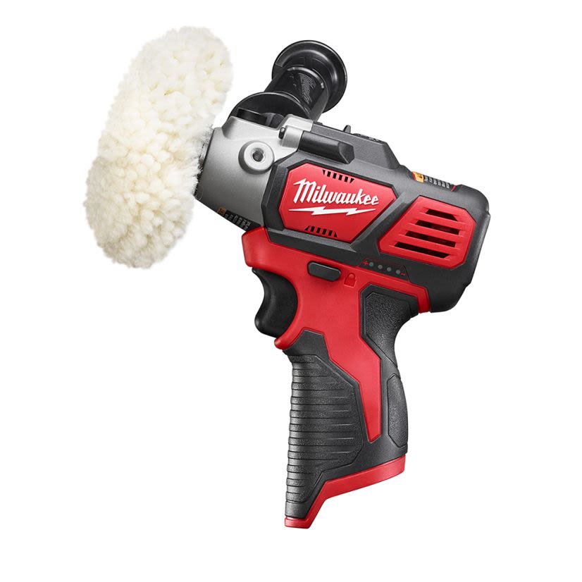 Milwaukee M12 2438-20 Variable Speed Cordless Polisher/Sander, 12 V AC, Li-Ion Battery